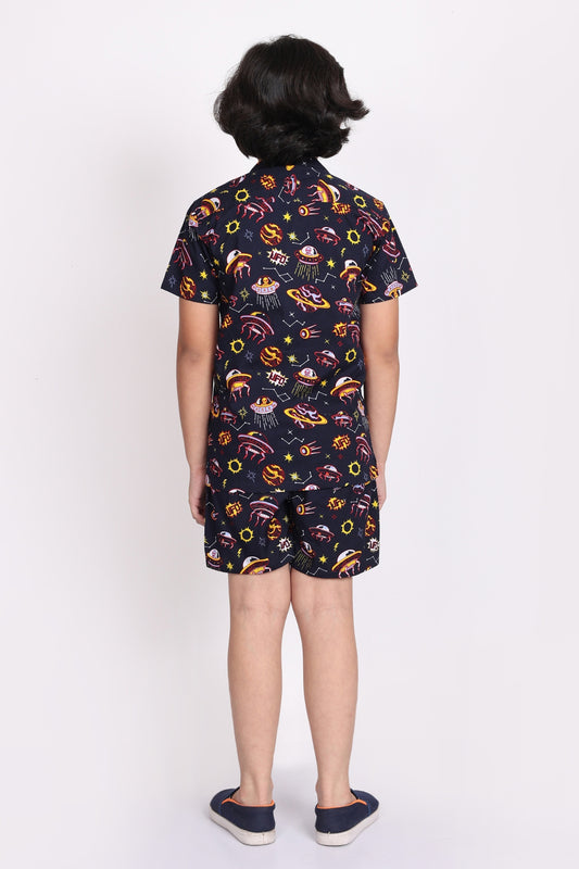 Boys’ Black Alien Co-Ord Set
