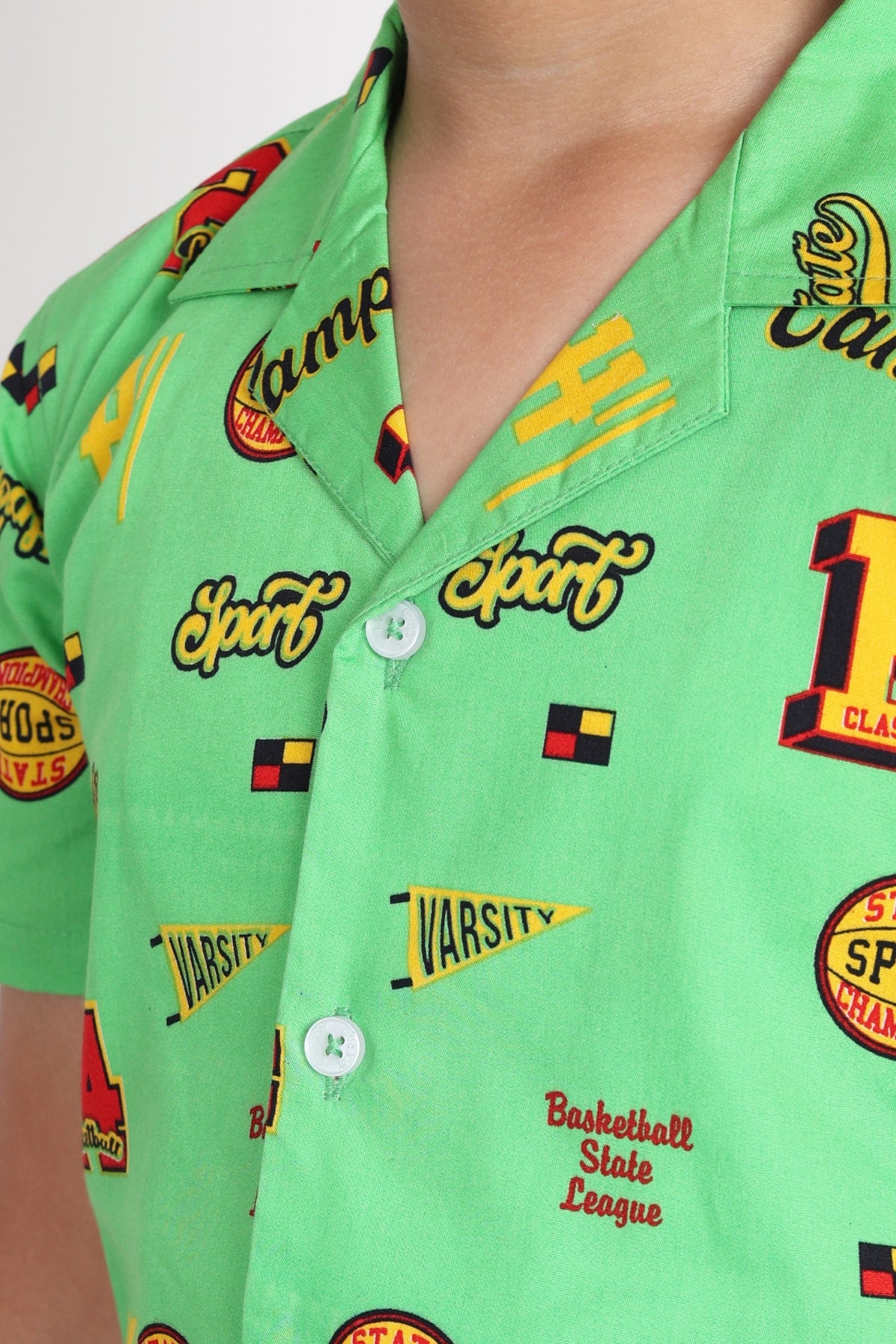 Boys’ Green Big B Co-Ord Set