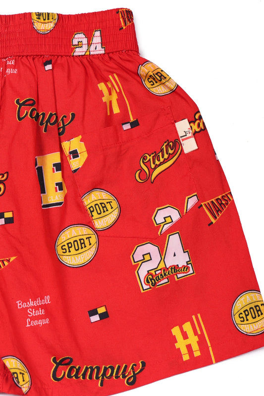 Boys’ Red Big B Boxers