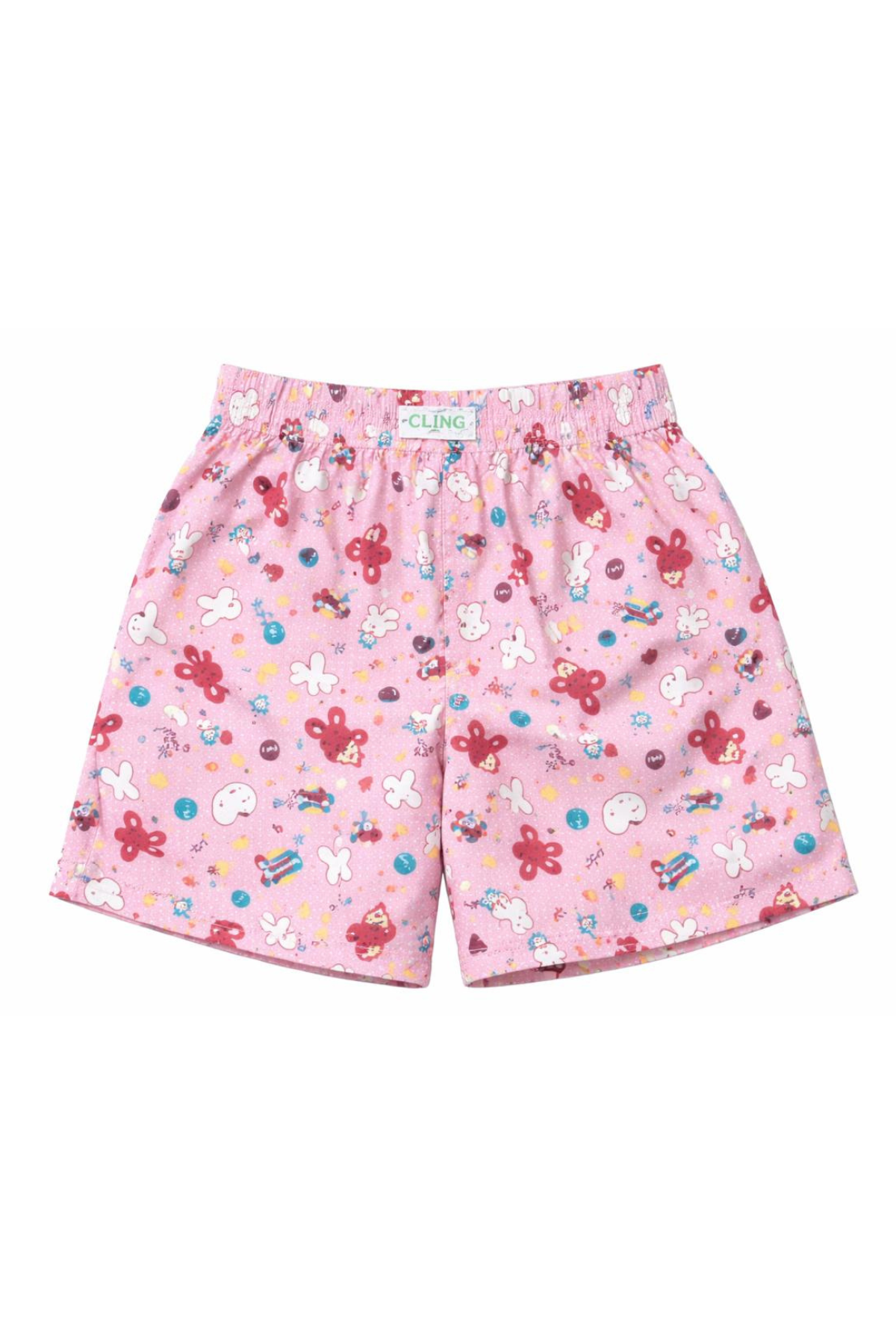 Kids Girl's Printed Cotton Shorts