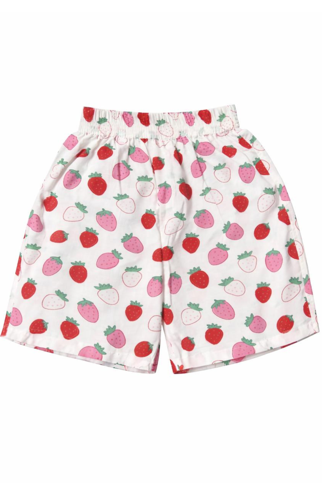 Kids Girl's Printed Cotton Shorts