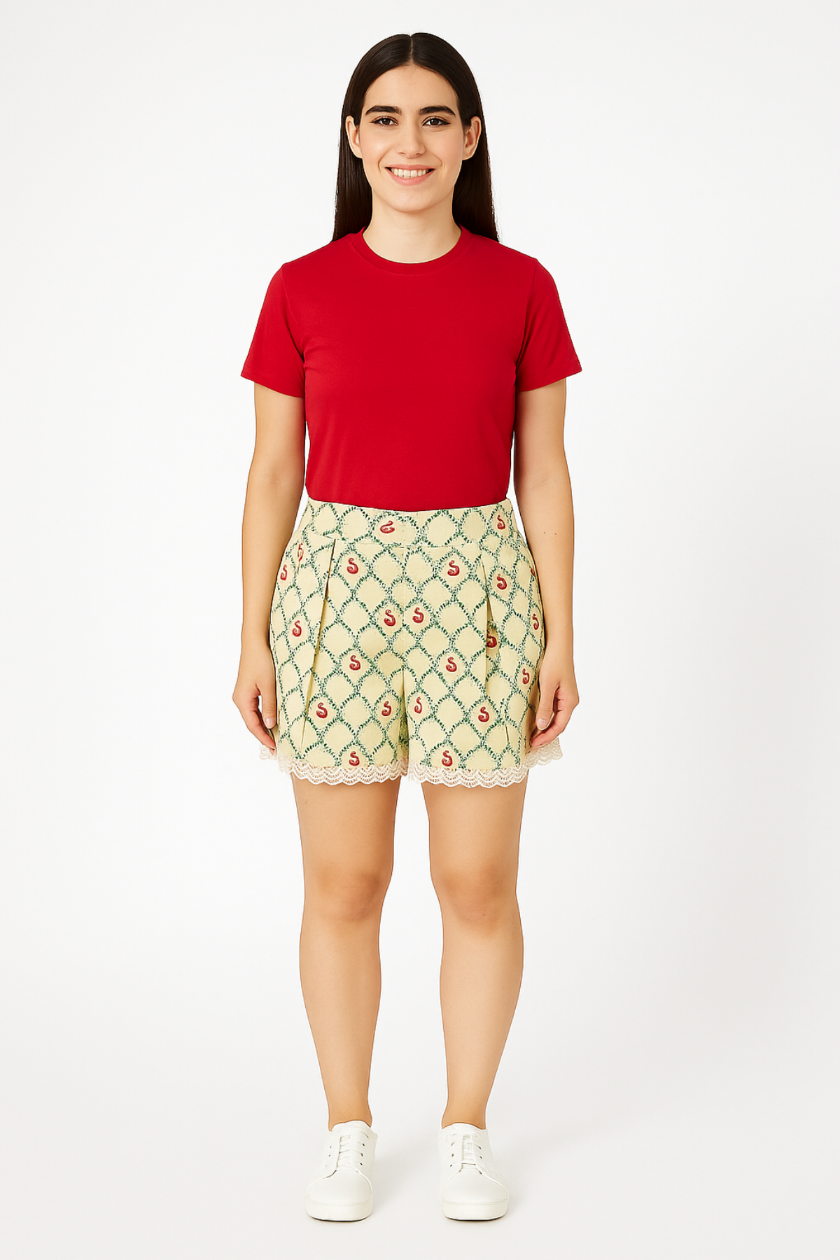 Women’s Cotton Printed Boxer Shorts