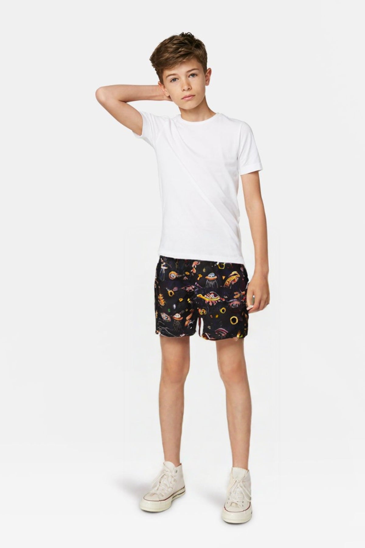 Boys’ Black Alien Boxers