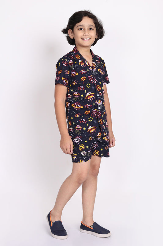 Boys’ Black Alien Co-Ord Set