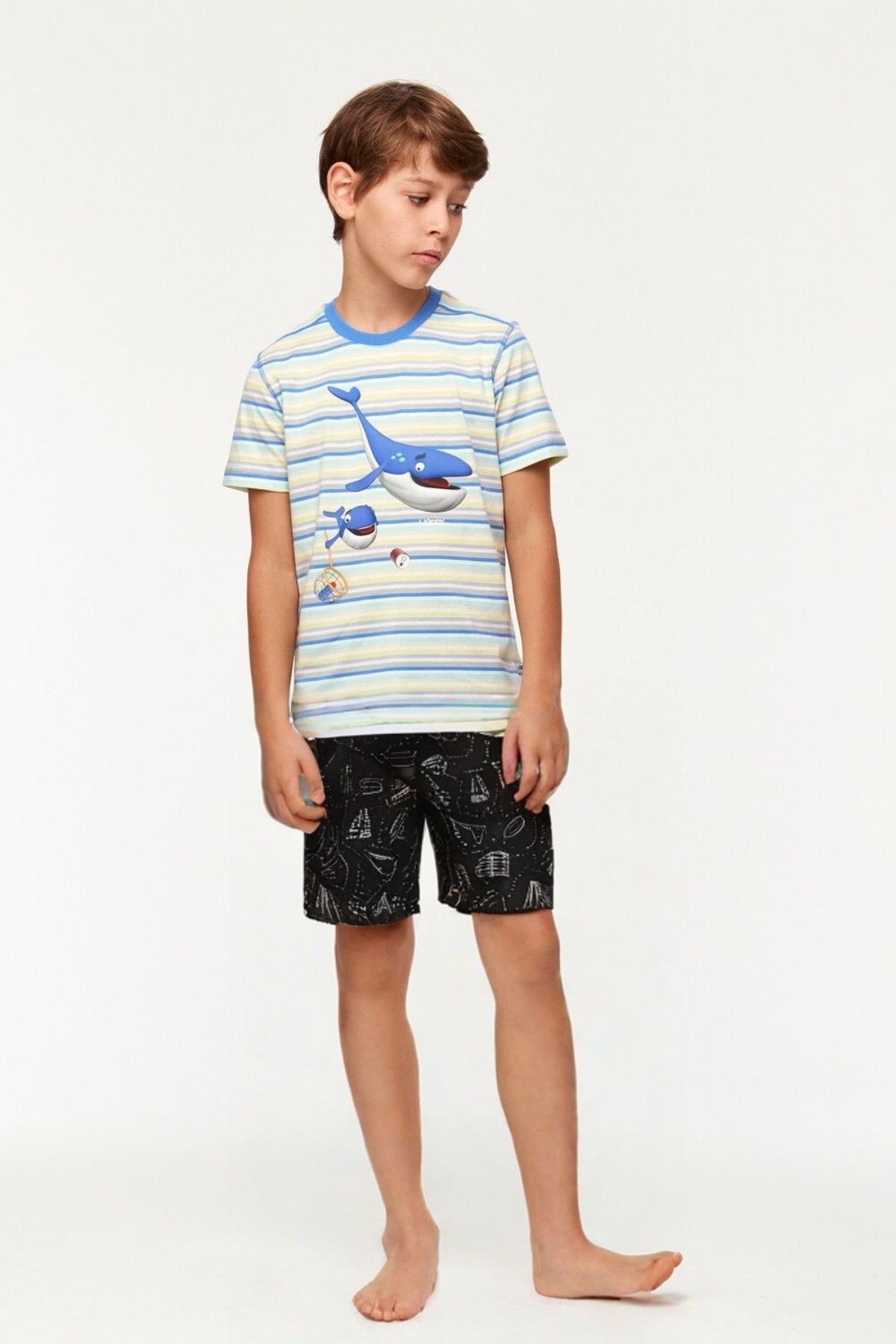 Boys’ Black Bonfire Boxers