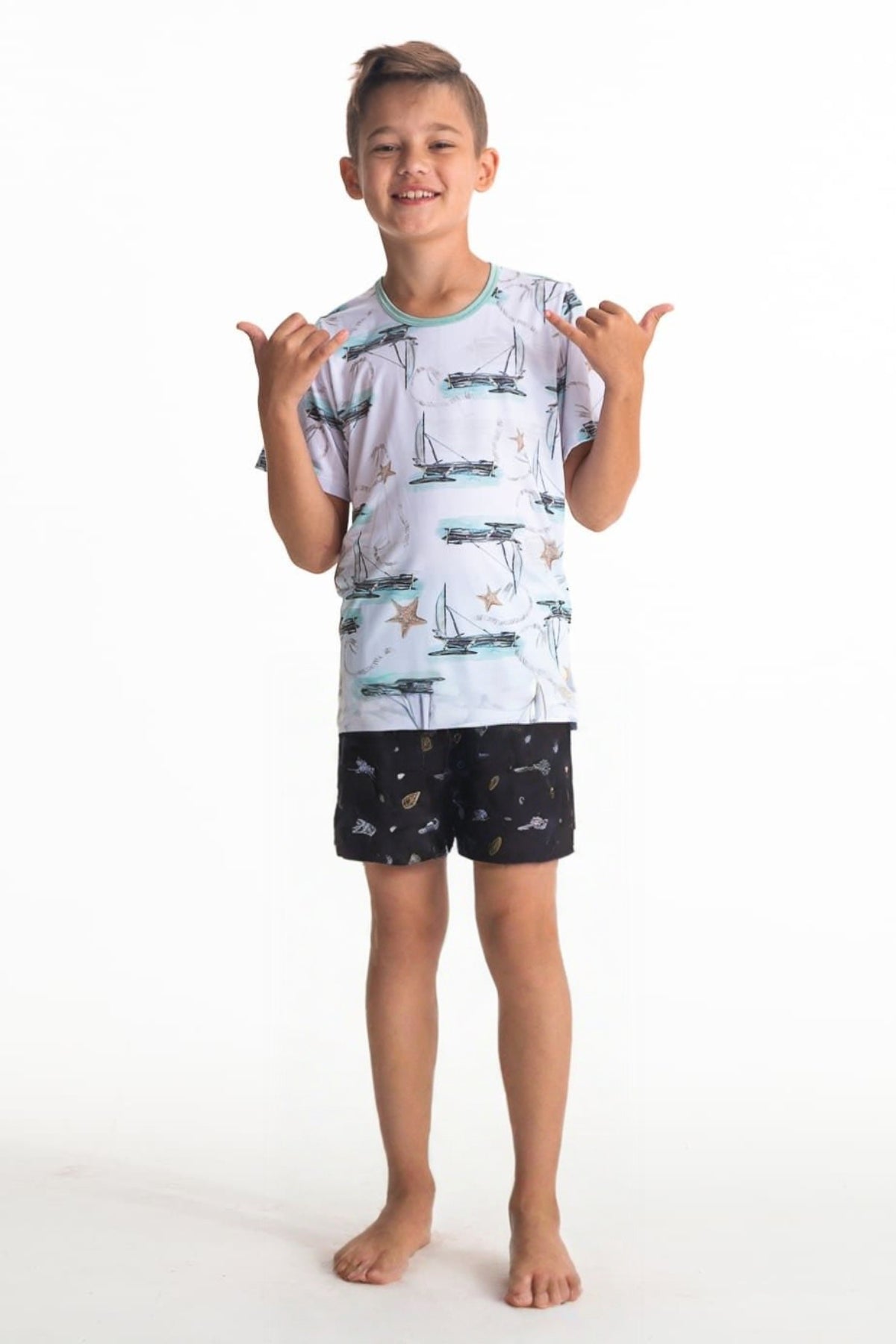 Boys’ Black Breeze Boxers