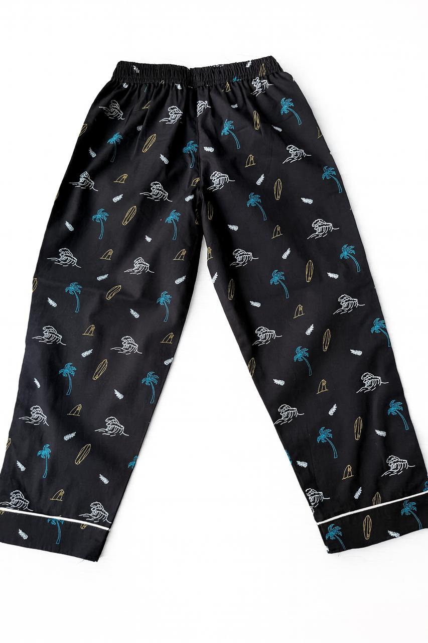 Boys’ Black Breeze Co-Ord Sets with pant
