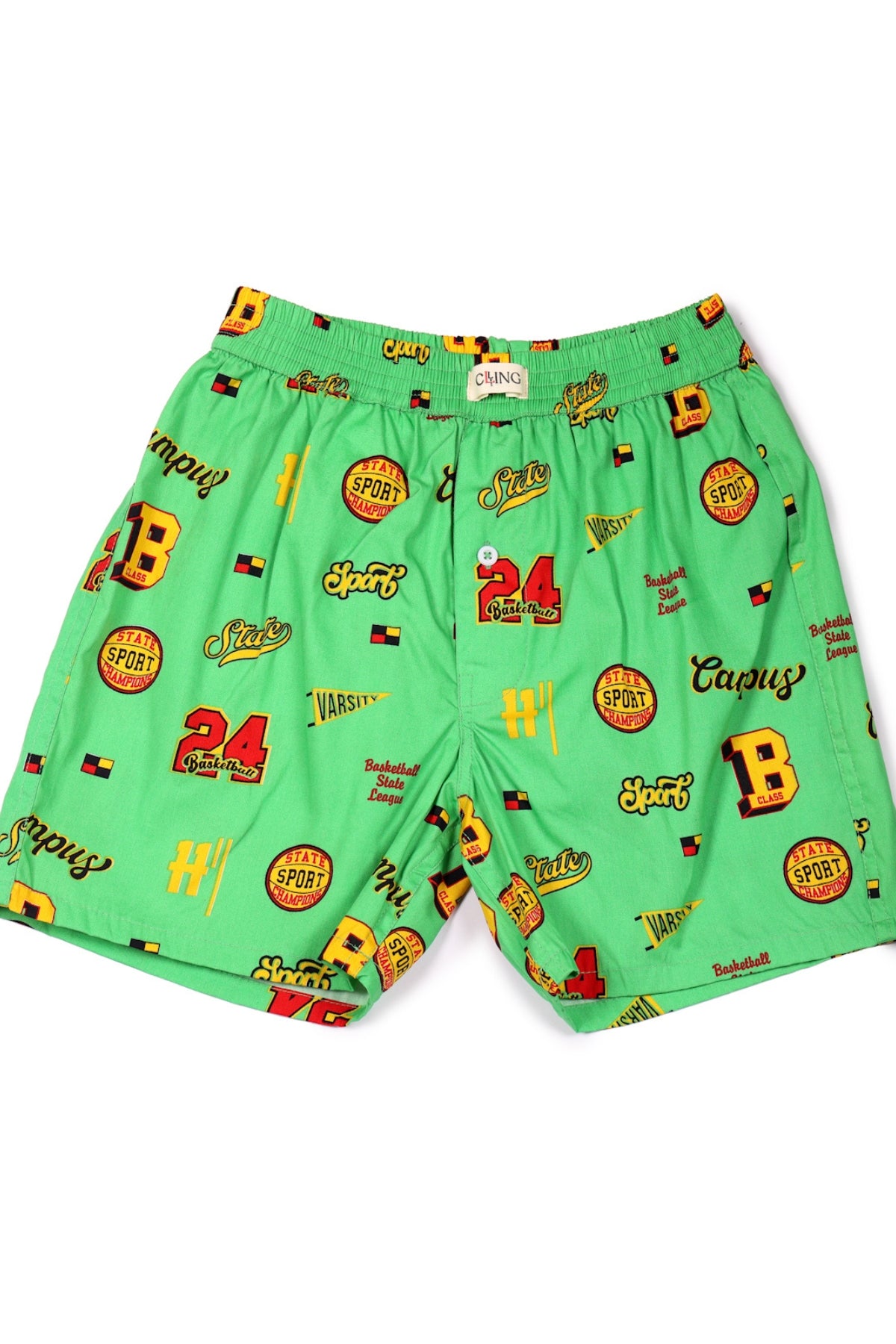 Boys’ Green Big B Boxers