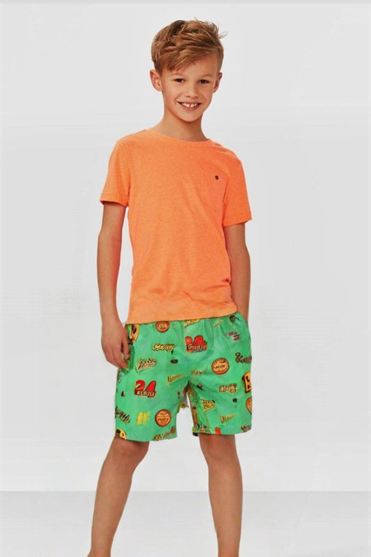 Boys’ Green Big B Boxers
