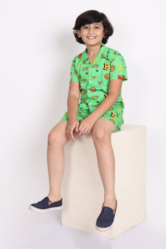 Boys’ Green Big B Co-Ord Set