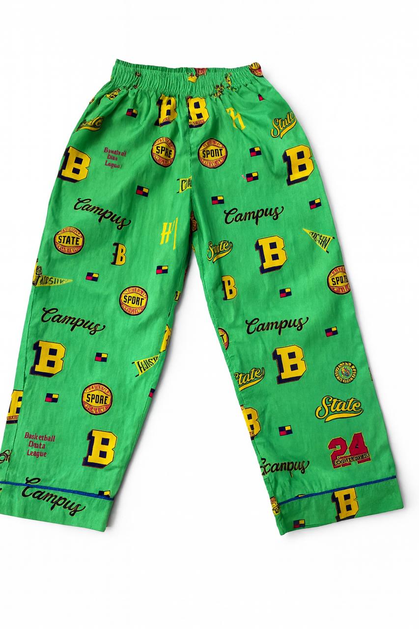 Boys’ Green Big B Co-Ord Sets with pant