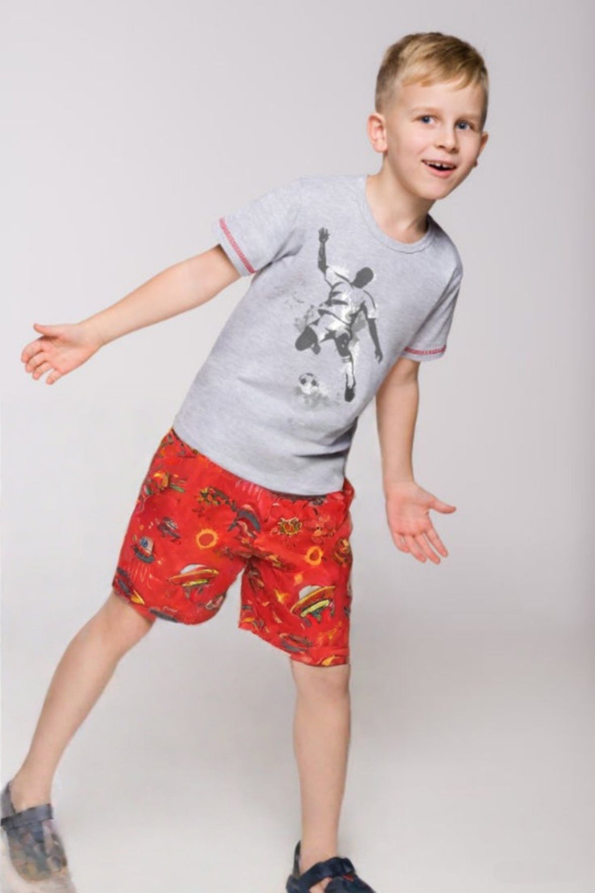 Boys’ Red Alien Boxers