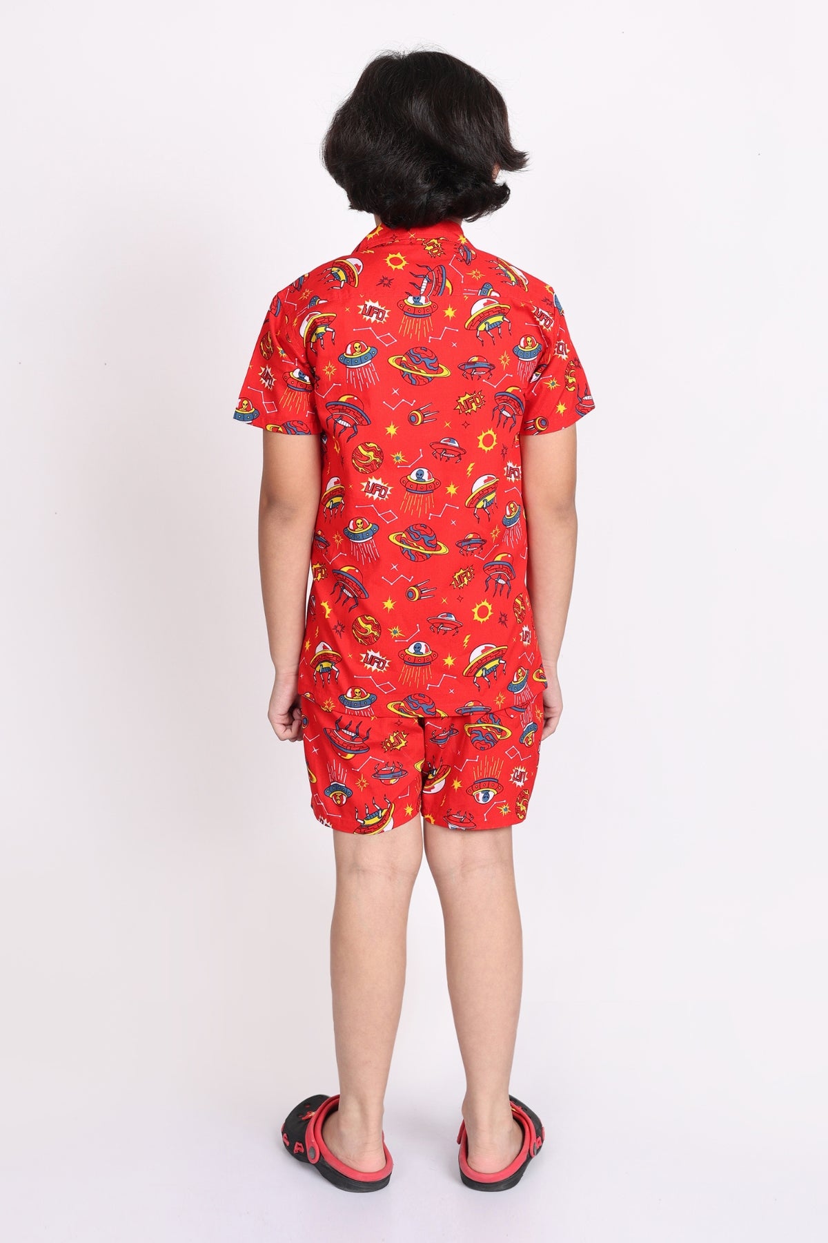 Boys’ Red Alien Co-Ord Set