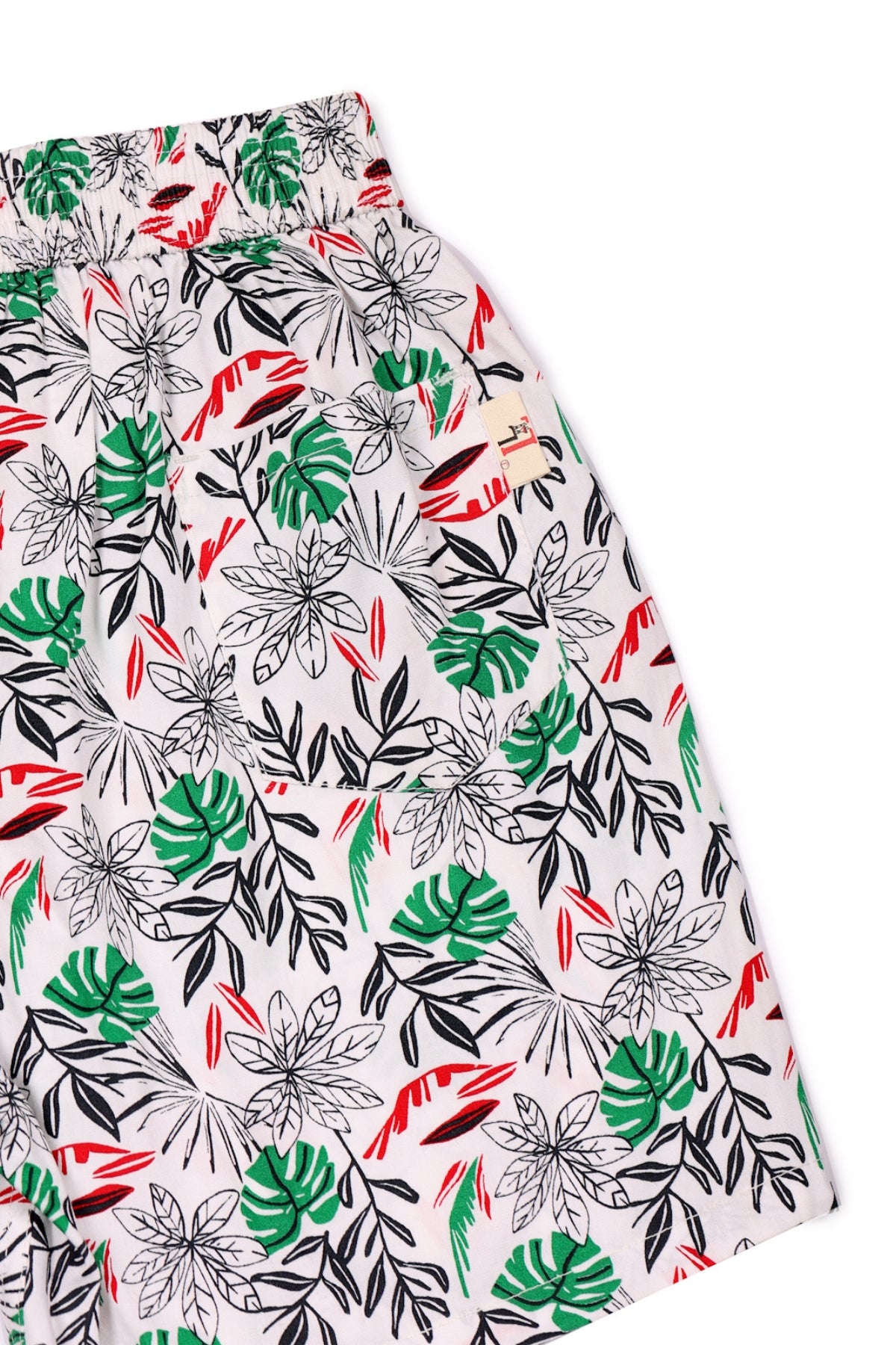 Boys’ White Jungle Boxers