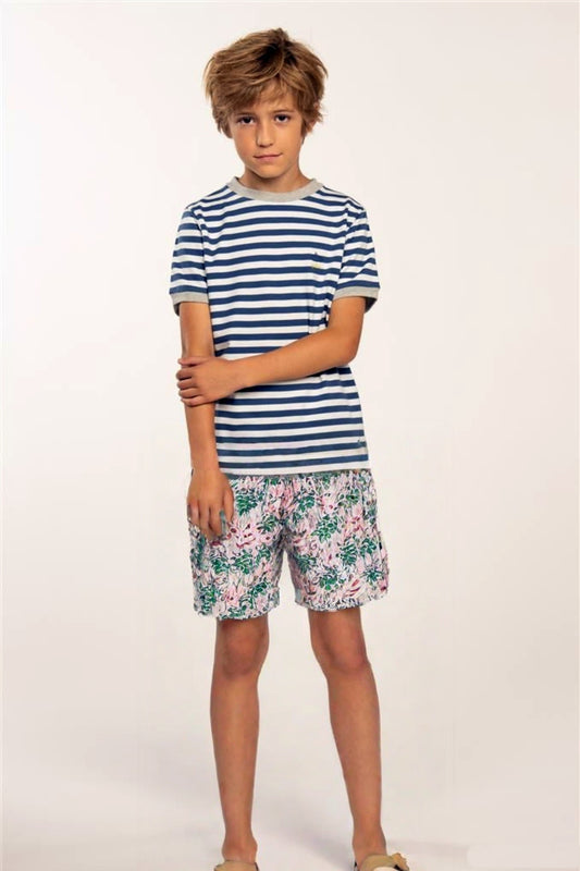 Boys’ White Jungle Boxers