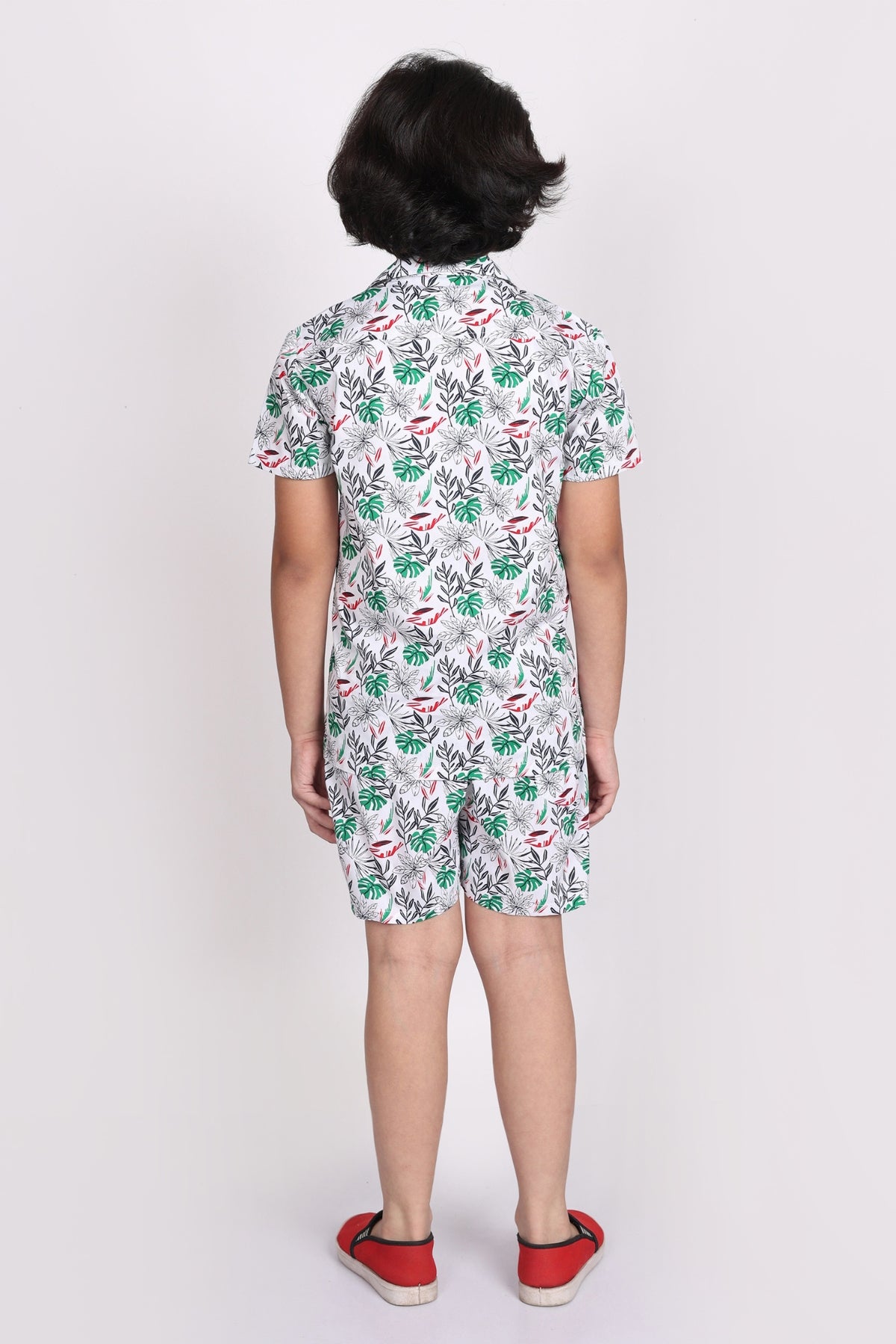 Boys’ White Jungle Co-Ord Set