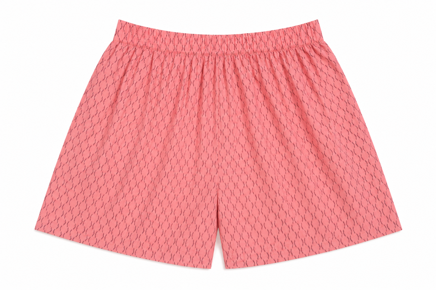Women’s Cotton Pink Jaal Printed Boxer Shorts