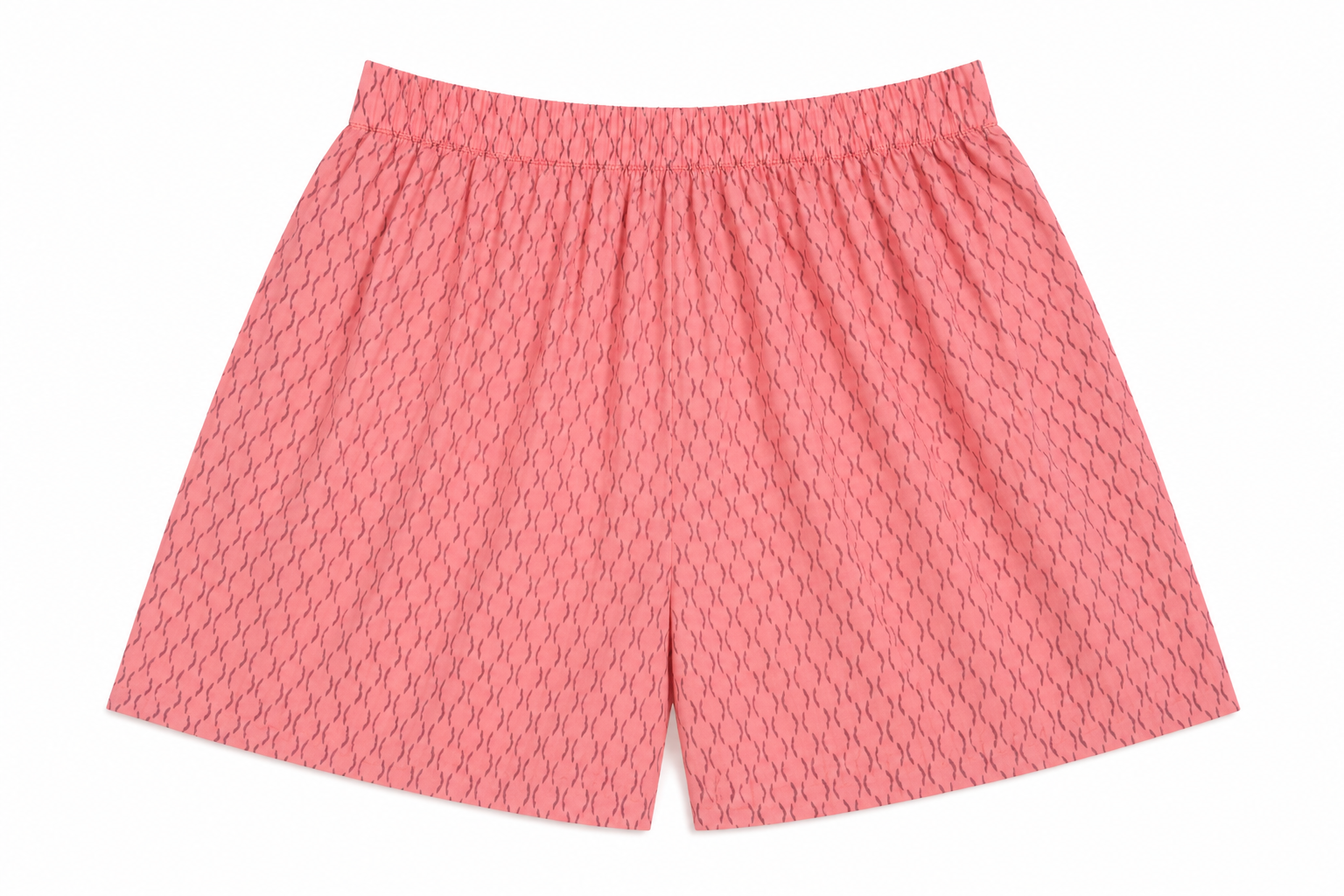 Women’s Cotton Pink Jaal Printed Boxer Shorts