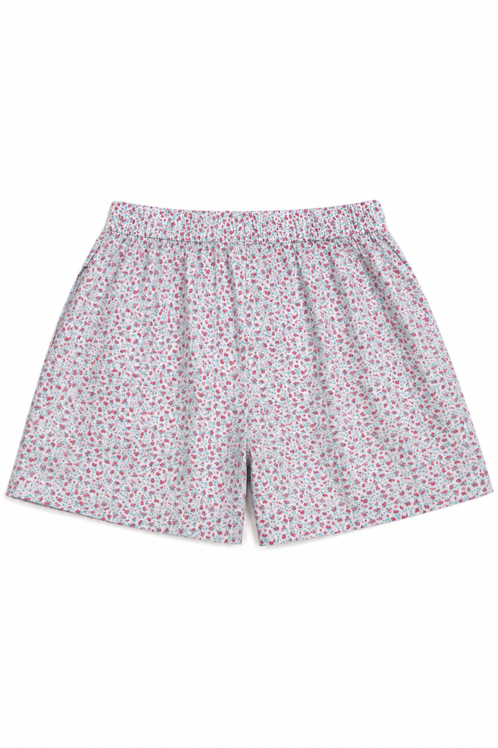 Women’s Cotton Pink Splash Printed Boxer Shorts